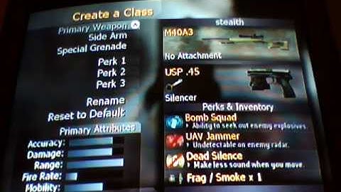 COD4REFLEX SNIPER CLASS TIPS PART 2