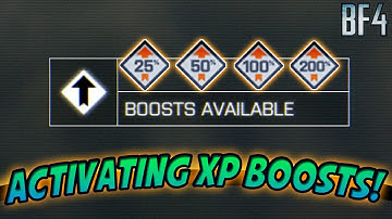 BF4 QUICK TIP: HOW TO ACTIVATE XP BOOSTS!!!