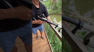 Bắn cá bằng siêu ná VIP 10 lade #slingshot #sungnacaosu #nobanbi #kenhchiase #nacaosu screenshot 4