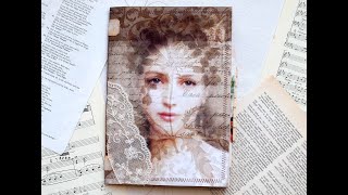 A flip through of 2 completed junk journals #unintentionalasmr #flipthrough