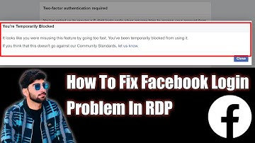 How To Fix Facebook Login Problem In RDP | Tasawar Shah Bukhari