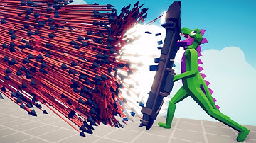 T-REX MIRROR SHIELD vs EVERY GOD - Totally Accurate Battle Simulator TABS