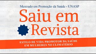 Saiu em Revista | Ma. Leidiany Souza Silva - Mestrado UNASP