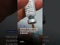 ⚠️ Ministério da Saúde decide suspender provisoriamente a vacina contra a dengue do Butantan