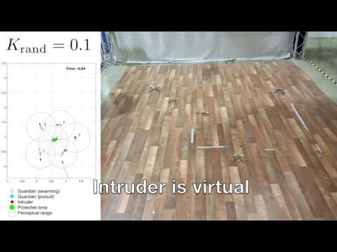 CDCL Quadrotor Swarming and Pursuit