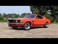 1969 Ford Mustang Boss in Calypso Coral Orange & 302 Engine Sound - My Car Story with Lou Costabile