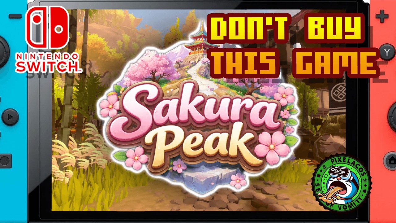 Sakura Peak - (Nintendo Switch 1) - Framerate & Gameplay - 4K