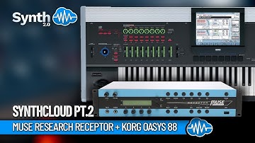 MUSE RESEARCH RECEPTOR + KORG OASYS 88 performed | Synthcloud PT.2