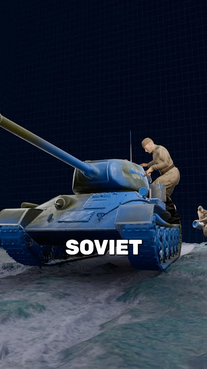 Why Did the Soviets Paint Their Tanks Blue? 🎨🔷