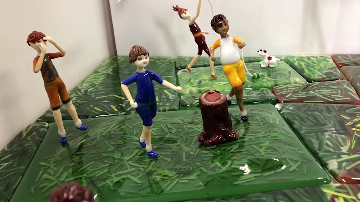 "A Day at the Park" Glass Installation
