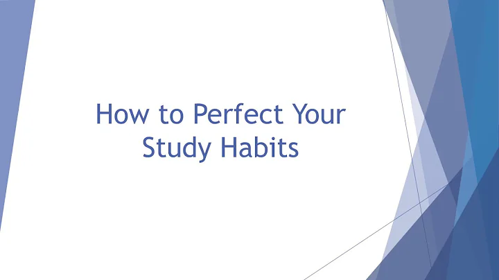 How to Perfect Your Study Habits!!!