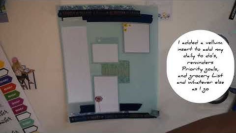 Vellum Insert for Hobonichi planner week 5/16-5/22