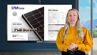 DAH Solar - DHM-66L9/FS(BW) 405-420W Solar Module Series