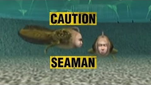 Seaman on the Sega Dreamcast - Tickles, Trolling, and Video Games