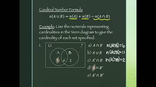 2.4 Surveys and Cardinal Numbers
