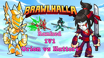 Brawlhalla: Orion vs Hattori Ranked 1v1