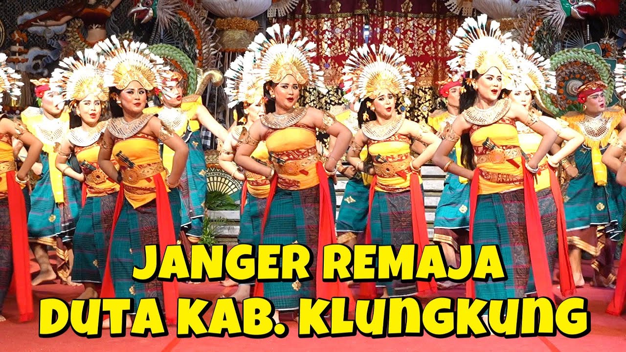 JANGER REMAJA, DUTA KAB. KLUNGKUNG, PKB 47 2025 ~ Seni Budaya Bali