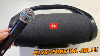🔊COMO LIGAR MICROFONE EM QUALQUER CAIXA DE SOM JBL (COM OU SEM FIO)