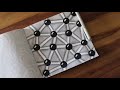 Doodle Tutorial | 3D Ball and Line Pattern- Day 54 | Inky Canvas Palette