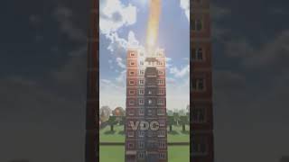 Small to big Asteroid VS Building #teardown