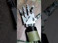 Robot Hand Finger Test 3D Printed Robotics Arduino Inmoov