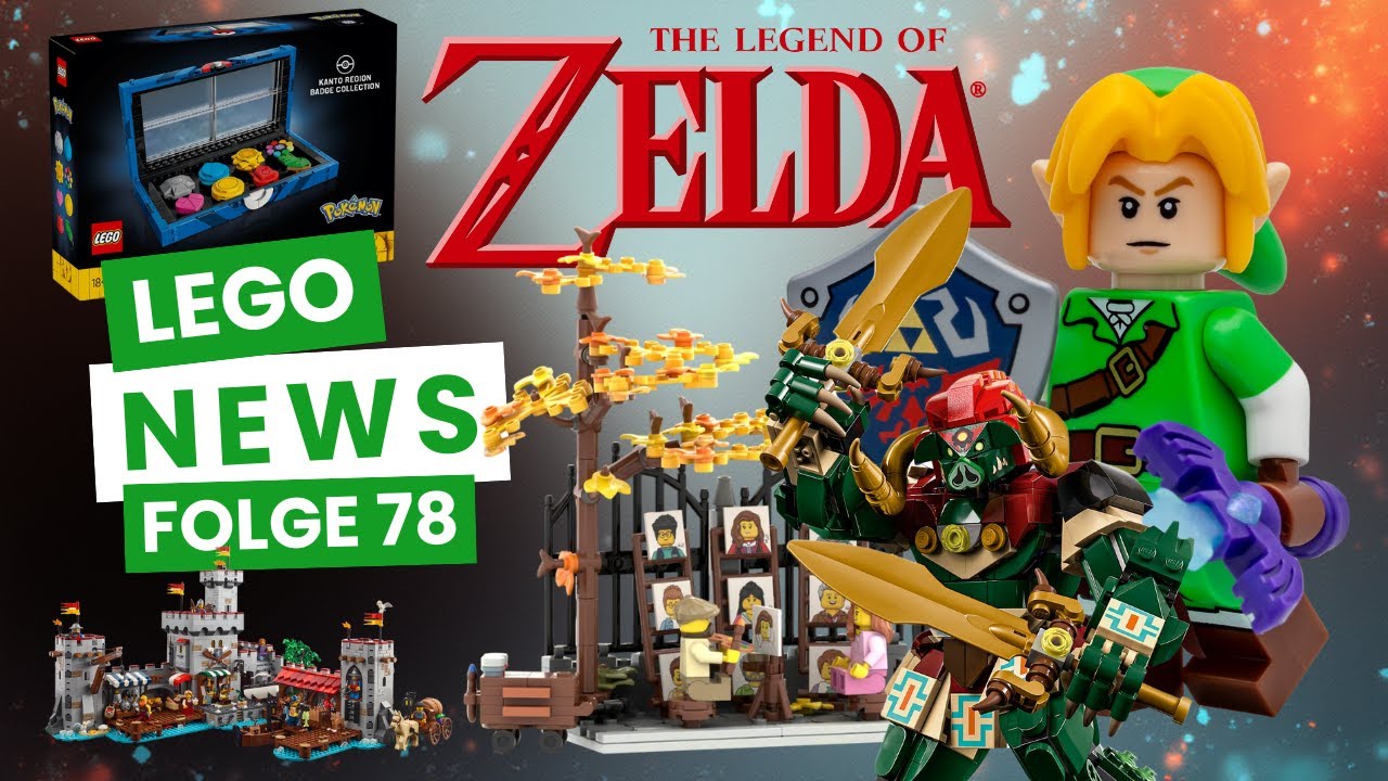 Deine LEGO News (Folge 78): Zelda, Pokémon, BDP und ein neues GWP