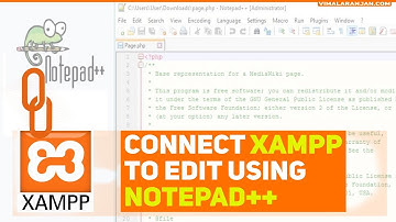 Connect XAMPP to edit using Notepad++ (XAMPP NppFTP connect)