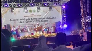 Festival Bedug & Gema Takbir Idul Adha 1446 H/2025 Masehi. JUARA 2 AL-MADANI JUNIOR, BANJAR