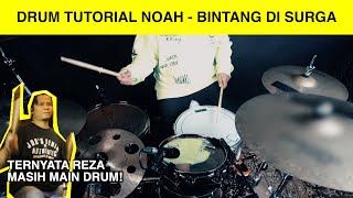 NOAH - BINTANG DI SURGA... DRUM TUTORIAL...