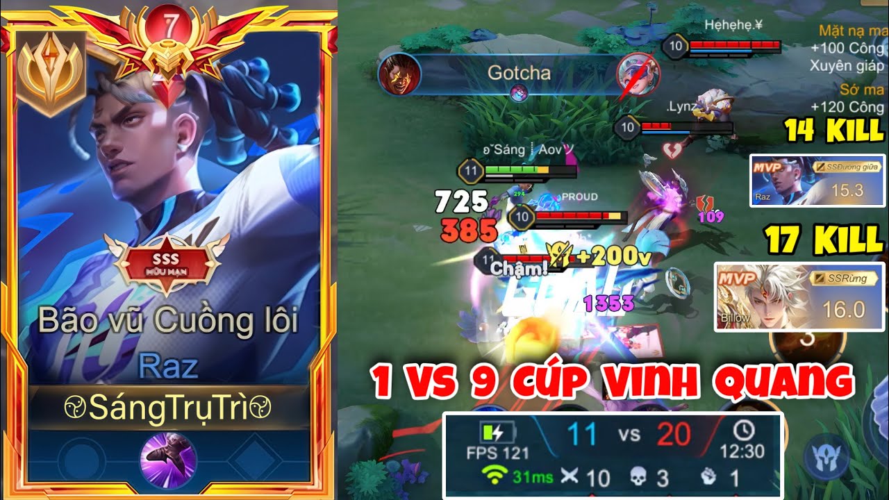 1 Đêm Lấy Cup Vinh Quang Của Top Raz Vs Trận Đấu Khó Nhất Thế Giới