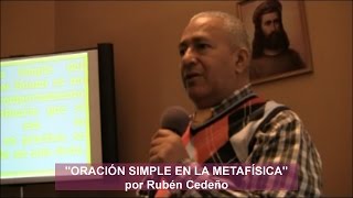 ORACIÓN SIMPLE EN LA METAFÍSICA, por Rubén Cedeño @MetafisicaMundi