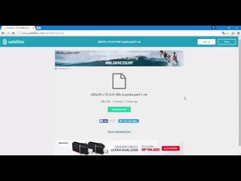 Cara Mendownload di  Server Solidfiles