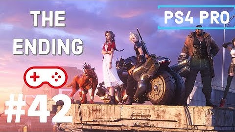 FINAL FANTASY 7 REMAKE Part 42 Walkthrough Chapter 18 Ending PS4 PRO Corrected