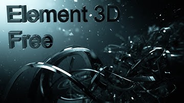 [TUT] Element 3D Free 2017 (Works!)