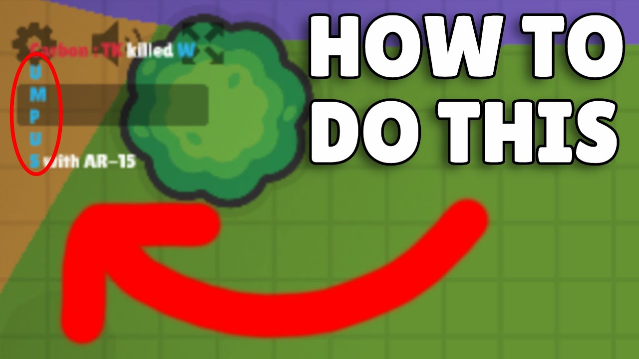 Zombs Royale - How To Make Your Name Vertical!