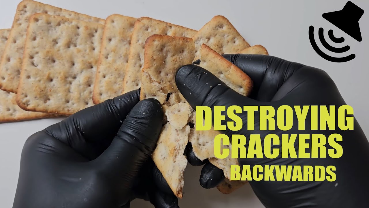Oddly Satisfying Destruction: CRACKERS [In Reverse] 