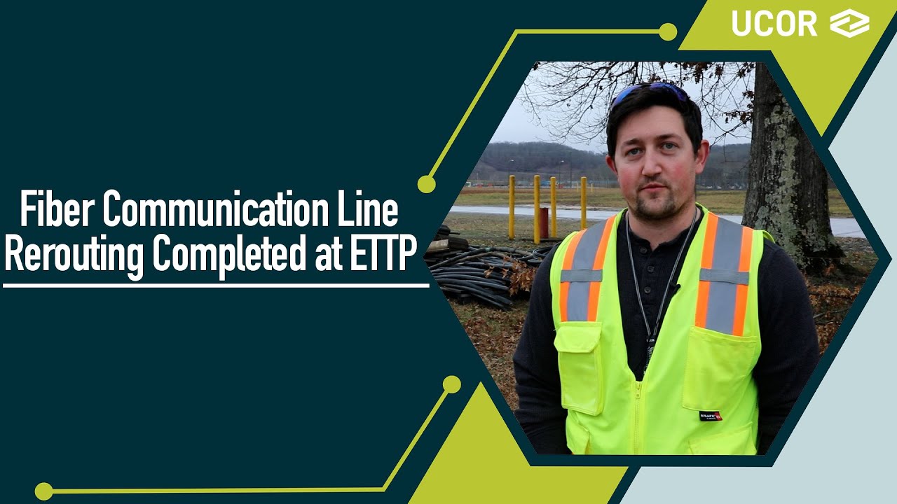 Ettp ETTP Completion of fiber optics reroute - YouTube