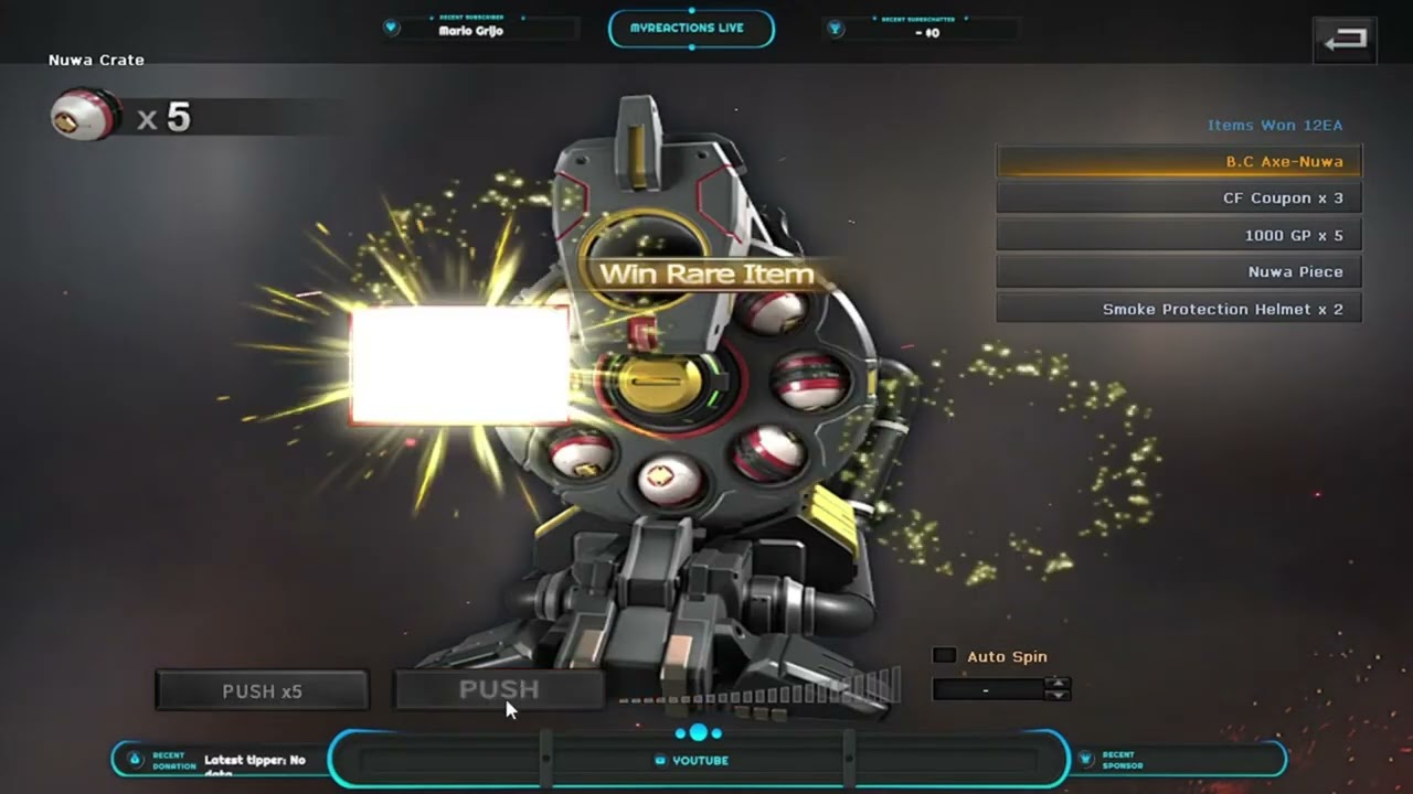 CROSSFIRE WEST NUWA INSANE 10 CAPSULE UNBOXING REACTION