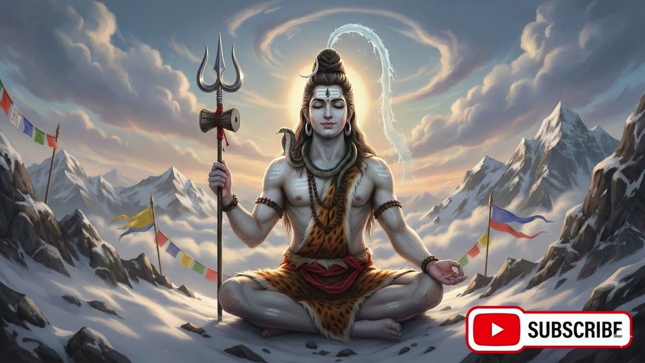 Morning mantra for Postive Vibe. Shiva Aahvaan Mantra (शिव आह्वान मंत्र) - with  song by schawla