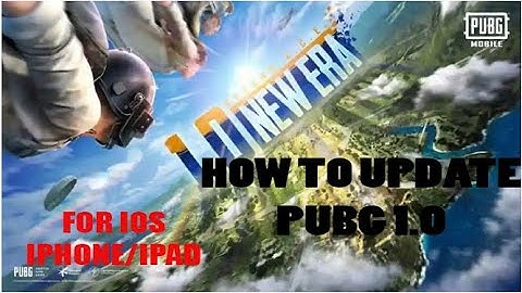 How to Update NEW PUBG Mobile 1.0 : For IOS Devices. IPHONE/IPAD
