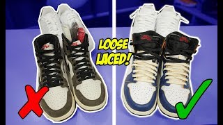 how to tie nike air jordans