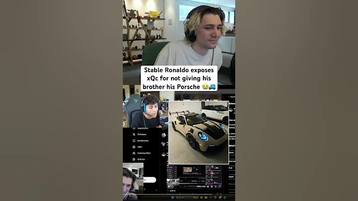 xQc EXPOSED By Stable Ronaldo For KEEPING Porsche GT3RS 😭 #xqc #stableronaldo #porsche