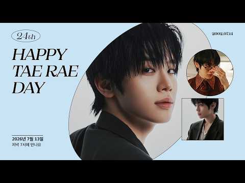 [ZB1 B-DAY LIVE] Happy Birthday to TAE RAE