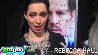 Transcendence Premiere - Rebecca Hall (Evelyn Caster) @gofobo