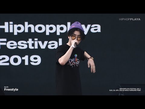 올티(Olltii) - Freestyle &amp;amp; Cypherpath (<strong>Feat</strong>. Huckleberry P, 조원우) - <strong>Live</strong> <strong>at</strong> HIPHOPPLAYA FESTIVAL 2019