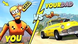 Taxi driver: YOU vs YOUR DAD ✅ BeamNG.Drive