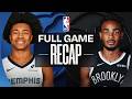 Game Recap Nets 126 Grizzlies 115 