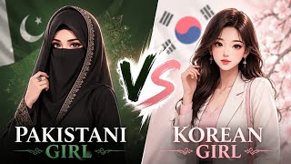 Pakistani Girl Vs Korean Girl Ultimate Fashion Style Challenge 2026
