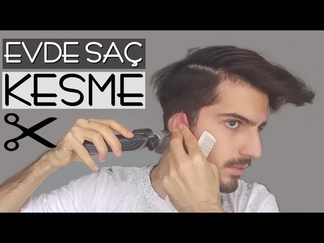 Evde Sac Nasil Kesilir Erkek Sac Kesimi Aras Barlas Youtube