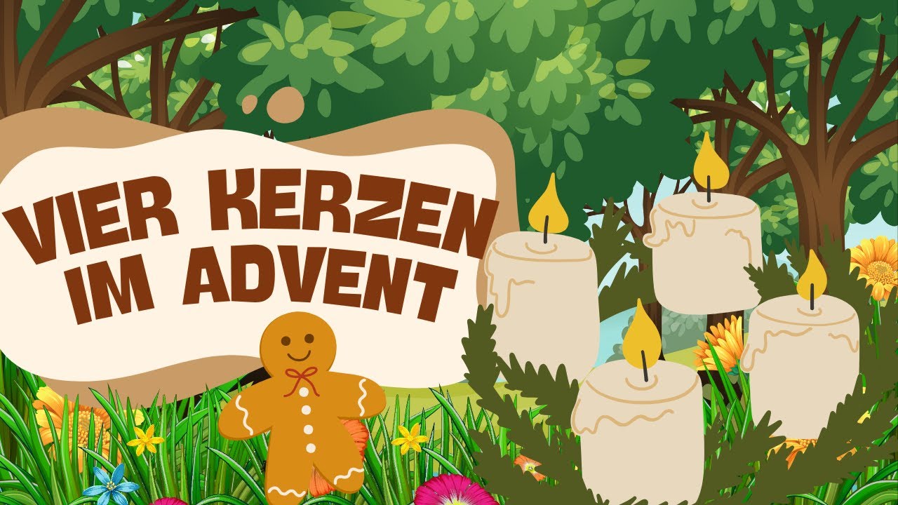 🕯️ Advent, Advent – Wunderschönes deutsches Kinderlied zur Weihnachtszeit | KinderKlangTV